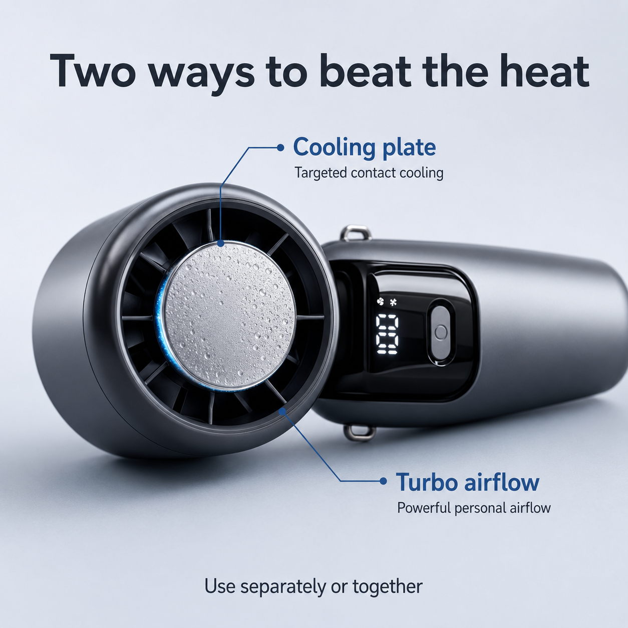 ArcticPulse™ Turbo Cooling Fan with Cooling Plate