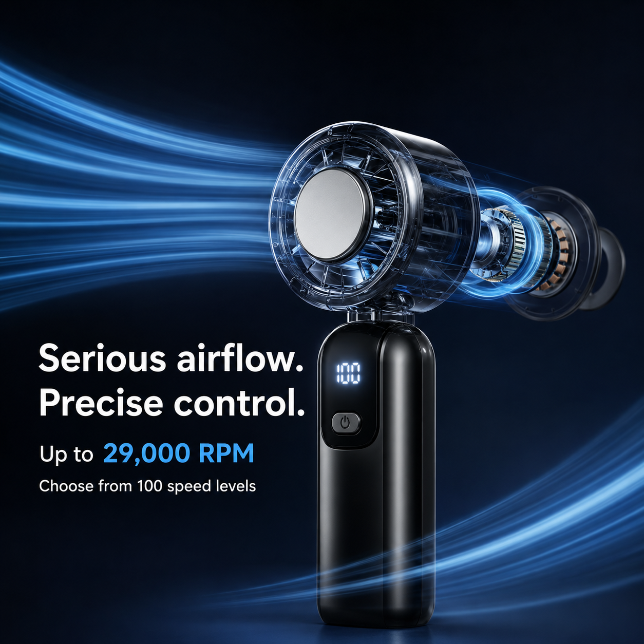 ArcticPulse™ Turbo Cooling Fan with Cooling Plate