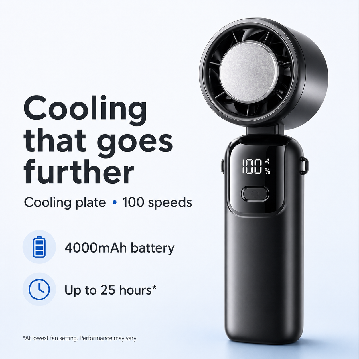 ArcticPulse™ Turbo Cooling Fan with Cooling Plate